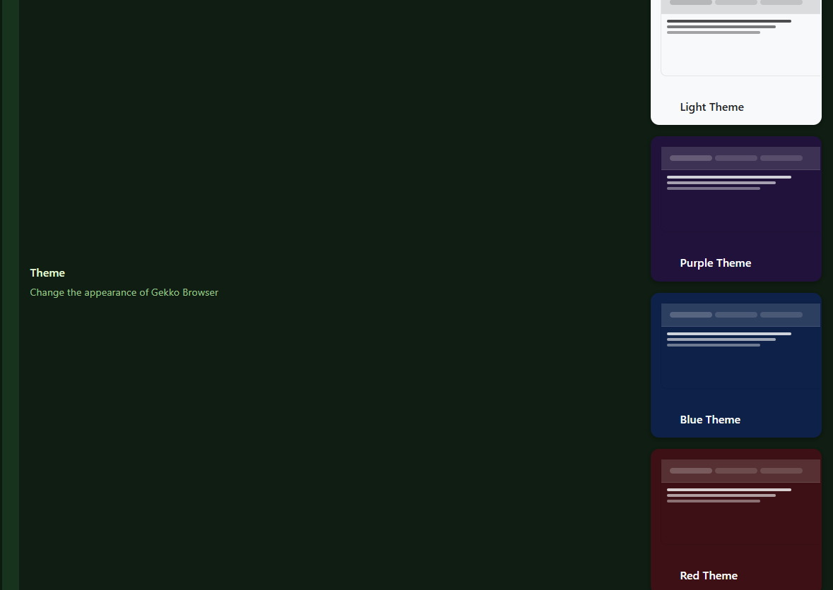 Theme picker